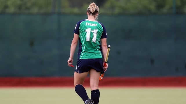 Megan Frazer was on the scoresheet for Ireland