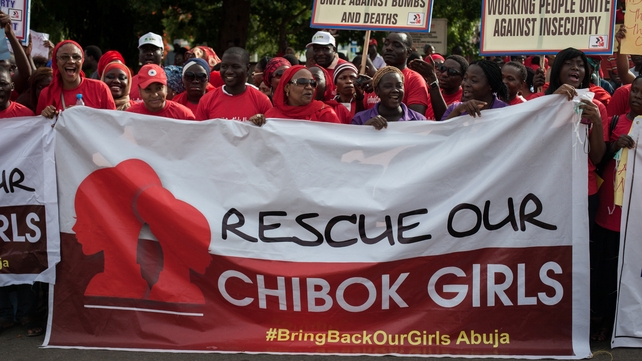 The kidnapping has triggered an international outcry and protests in Nigeria The kidnapping has triggered an international outcry and protests in Nigeria