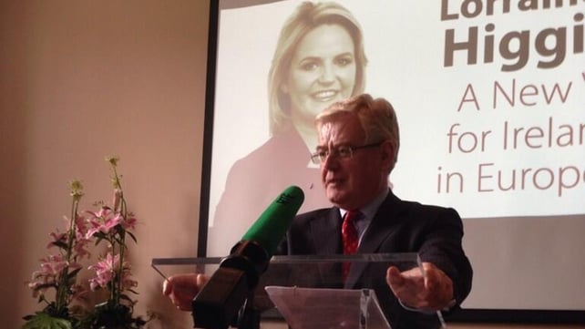 Eamon Gilmore said investors wanted to see candidates who were serious about economy Eamon Gilmore said investors wanted to see candidates who were serious about economy