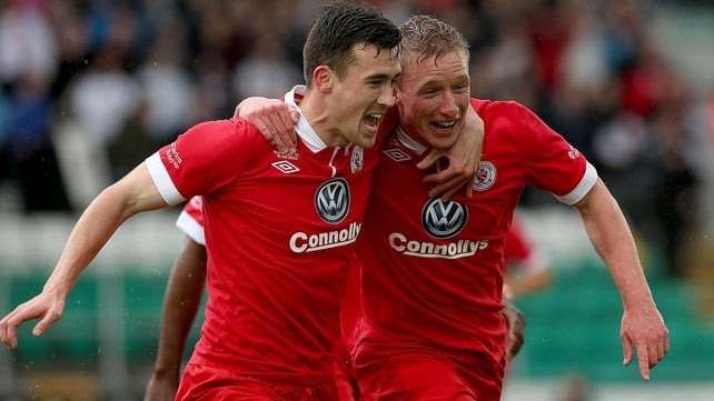 Paul O'Conor (right) was on the scoresheet again for Sligo