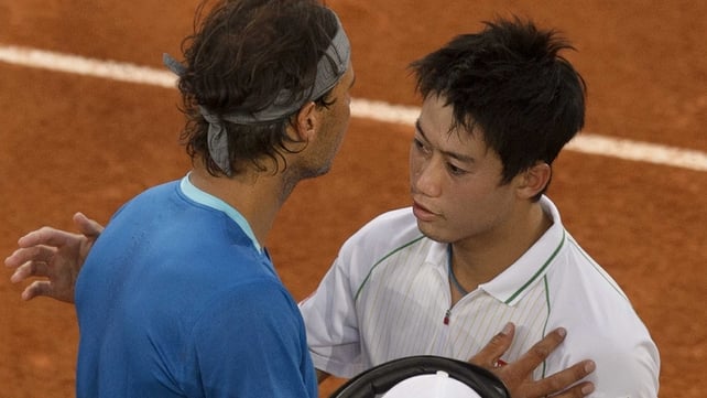 Nishikori was playing in his first Masters series final