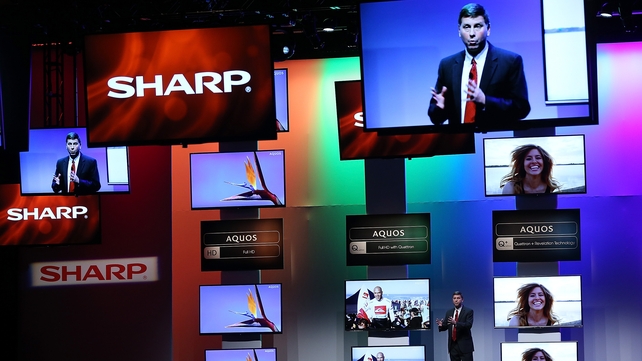 Sharp reported a 11.56 billion yen ($114m) net profit in the 12-month period Sharp reported a 11.56 billion yen ($114m) net profit in the 12-month period