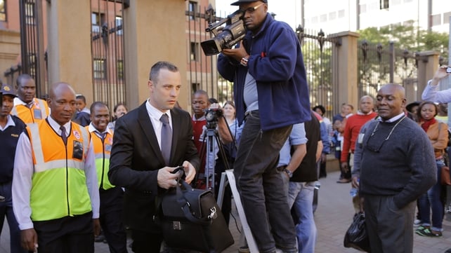 Mr Pistorius is on trial for murder after shooting and killing his girlfriend Reeva Steenkamp Mr Pistorius is on trial for murder after shooting and killing his girlfriend Reeva Steenkamp