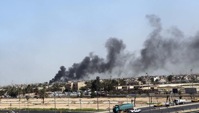 A series of car bombs struck Shia-majority areas in Baghdad A series of car bombs struck Shia-majority areas in Baghdad