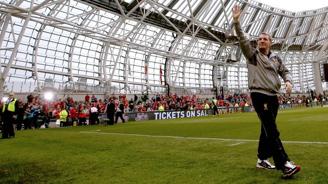 Liverpool manager Brendan Rodgers after the game