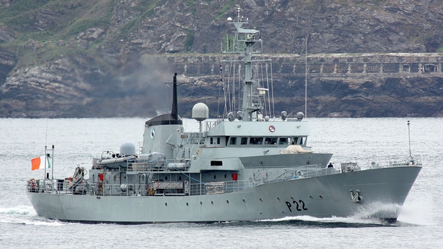 LÉ Aoife has resumed its operational patrol while further testing is carried out LÉ Aoife has resumed its operational patrol while further testing is carried out