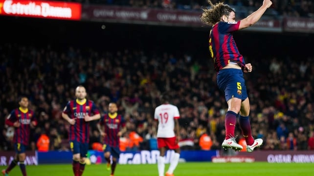 Puyol helped the club win Champions League titles in 2006, 2009 and 2011