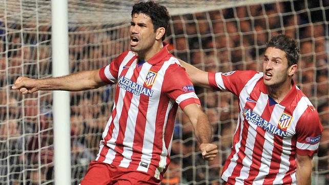 Diego Costa's goals help propel Atletico Madrid to the La Liga title