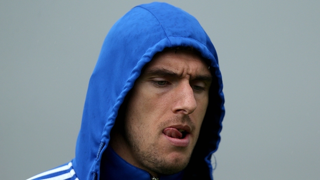 Colm Begley was at Aughrim yesterday but was not part of the Laois match-day squad