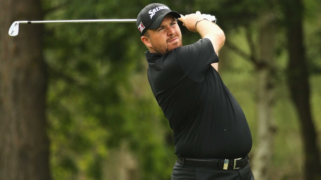 Shane Lowry was eight-under for his first round at the BMW PGA Championship