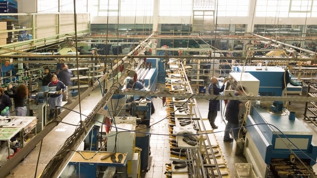 Industrial output in the 18 country euro zone rose 0.8% on the month in April Industrial output in the 18 country euro zone rose 0.8% on the month in April