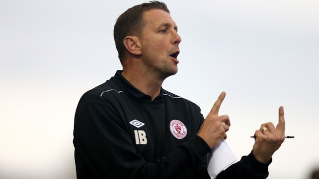 The Bit o' Red face Shamrock Rovers next weekend in The Showgrounds
