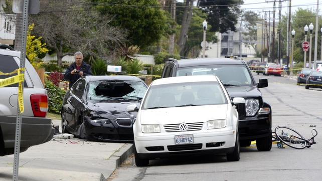 The shooting happened in the town of Isla Vista near the campus of the University of California at Santa Barbara The shooting happened in the town of Isla Vista near the campus of the University of California at Santa Barbara