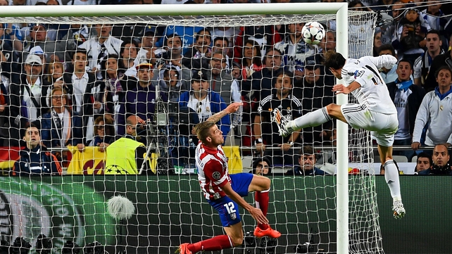 Gareth Bale was the first Real Madrid star to score in extra-time
