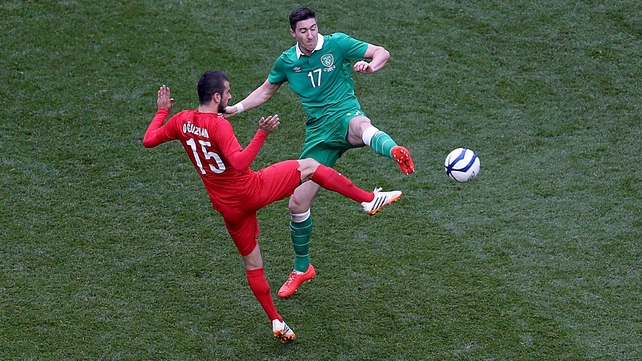 Turkey got the better of Ireland at the Aviva Stadium