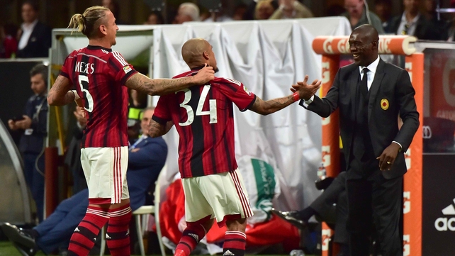 Clarence Seedorf presided over 11 wins in 19 league games