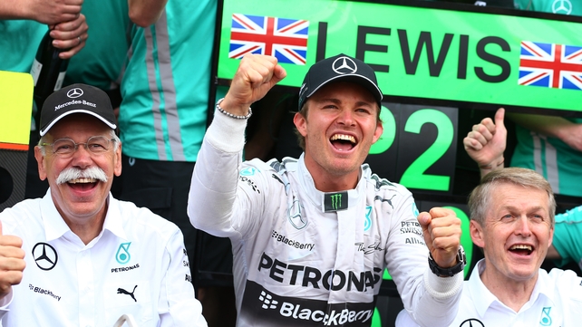 Nico Rosberg celebrates his recent Monaco Grand Prix victory