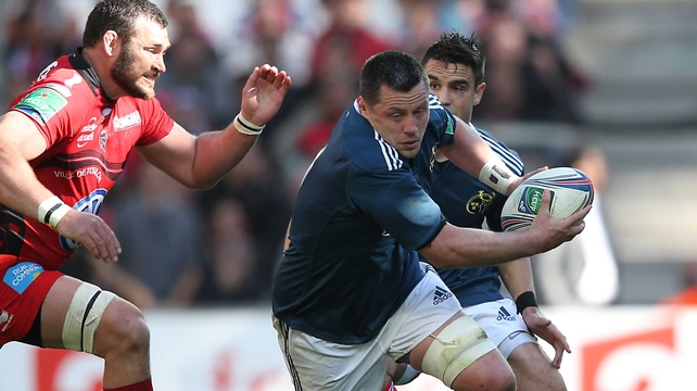 Coughlan made his Munster debut in 2006
