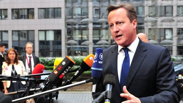 British Prime Minister David Cameron said that Europe could not 'shrug off' the European election results British Prime Minister David Cameron said that Europe could not 'shrug off' the European election results