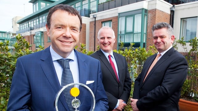 Liam O'Kelly, CEO of Airspeed (left) with Aidan Scollard and Jim Mulqueen from RSM Farrell Grant Sparks Liam O'Kelly, CEO of Airspeed (left) with Aidan Scollard and Jim Mulqueen from RSM Farrell Grant Sparks
