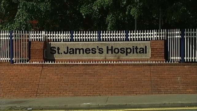 The woman was taken to St James's Hospital where she was later pronounced dead The woman was taken to St James's Hospital where she was later pronounced dead