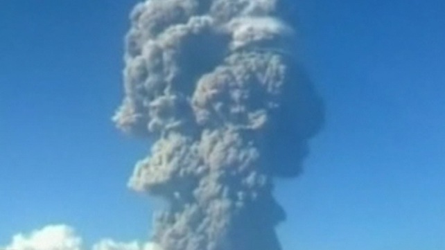 The city of Darwin was completely cut off from air traffic by ash clouds from the Sangeang Api volcano The city of Darwin was completely cut off from air traffic by ash clouds from the Sangeang Api volcano