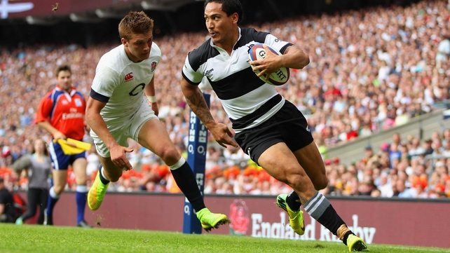 Hosea Gear scored two late tries