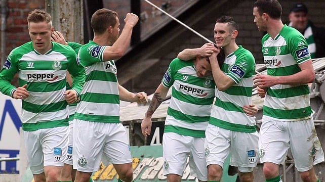 The win sees Shamrock Rovers move up to third place on 31 points