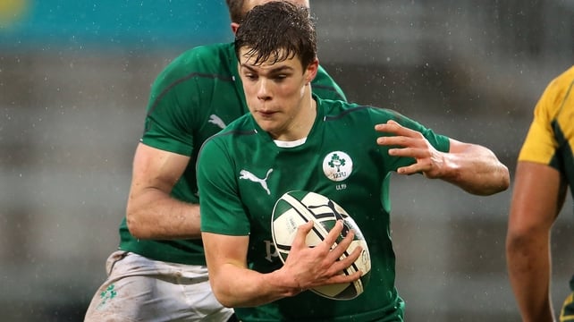 Gary Ringrose ran in two tries for Ireland U20s