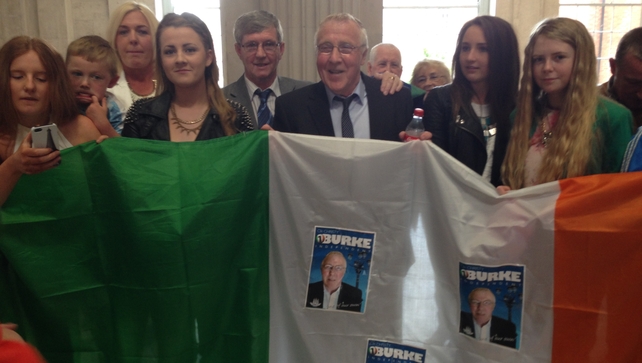 Independent councillor Christy Burke was elected as Dublin's Lord Mayor Independent councillor Christy Burke was elected as Dublin's Lord Mayor
