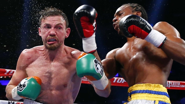 Jackson had the Limerick man on the canvas in the opening round