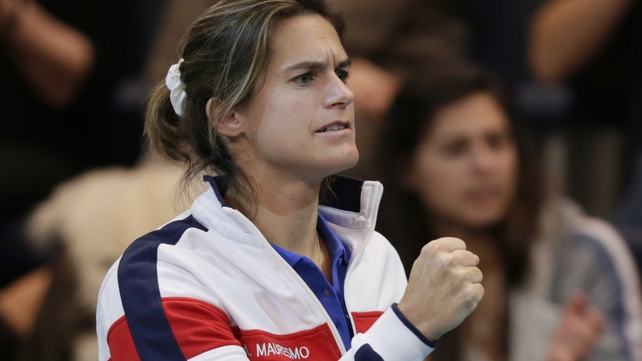 The Frenchwoman had been heavily linked with the post after she watched his victory over Andrey Golubev at the French Open
