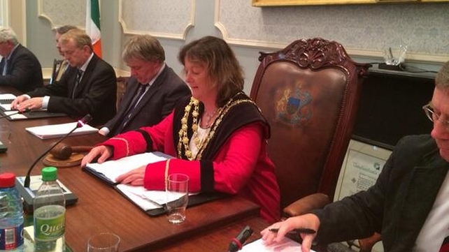 Lola O'Sullivan is the first mayor of the new amalgamated Waterford City and County Councils Lola O'Sullivan is the first mayor of the new amalgamated Waterford City and County Councils