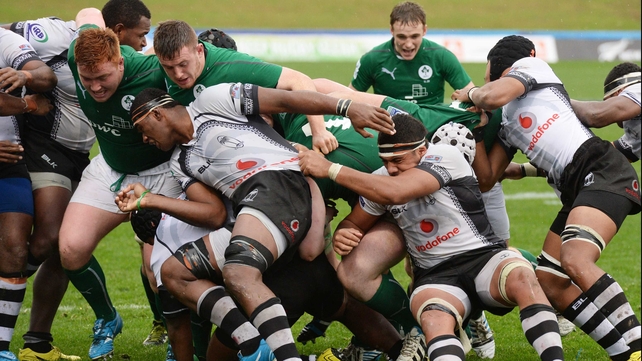 Ireland scored three penalty tries