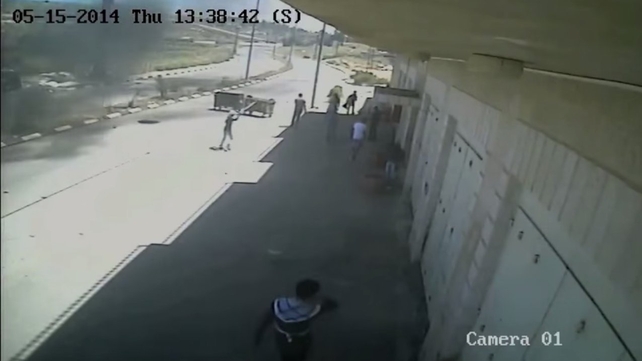 CCTV footage allegedly showed the teenagers being shot dead CCTV footage allegedly showed the teenagers being shot dead