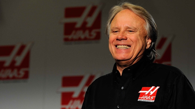 Gene Haas's team will enter Formula 1 in 2016