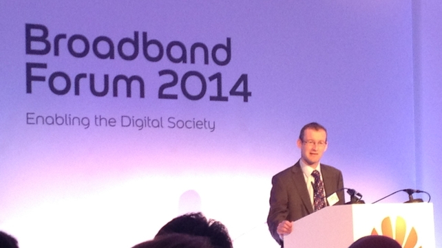 Kevin O'Brien said the tests would provide more transparency for customers in regard to broadband speeds Kevin O'Brien said the tests would provide more transparency for customers in regard to broadband speeds