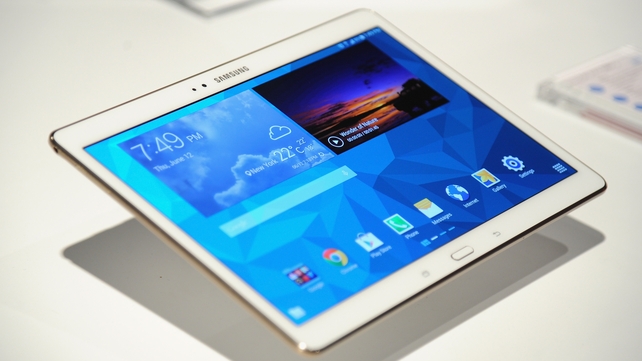 Samsung's Galaxy Tab S will be available from next month Samsung's Galaxy Tab S will be available from next month
