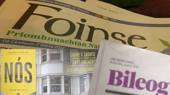 Cormac ag a Cúig beo ó Ionad na Scríbhneoirí