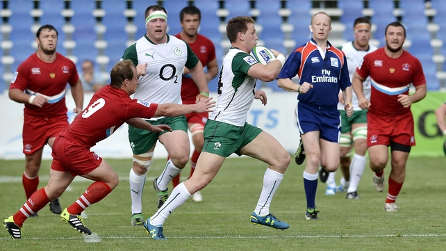 Craig Gilroy scored a brace for Emerging Ireland