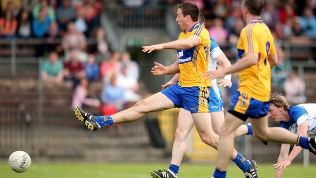Clare scored three goals in Dungarvan