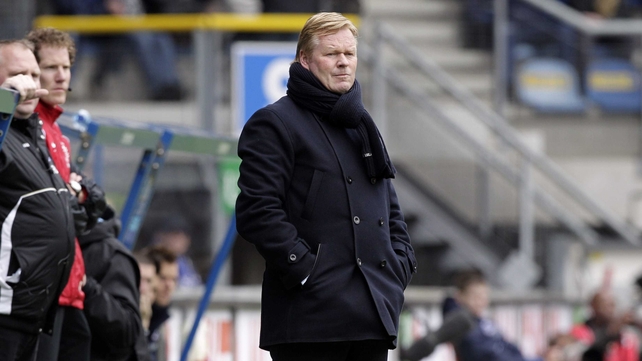 Ronald Koeman spent three years at Feyenoord