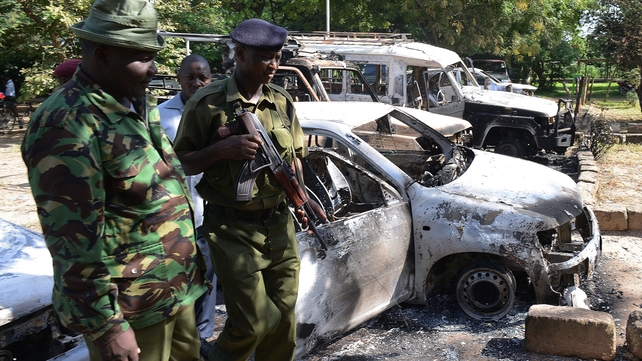 The aftermath of Sunday night's attack in Mpeketoni The aftermath of Sunday night's attack in Mpeketoni