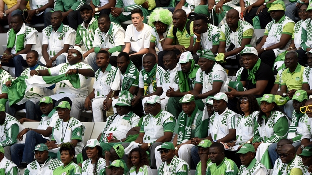 Nigeria fans at the World Cup in Brazil. Soccer is hugely popular in Nigeria Nigeria fans at the World Cup in Brazil. Soccer is hugely popular in Nigeria