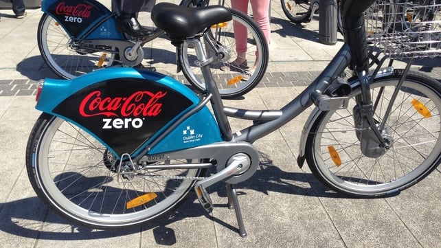 The bike scheme has been rebranded 'Coca-Cola Zero dublinbikes' The bike scheme has been rebranded 'Coca-Cola Zero dublinbikes'