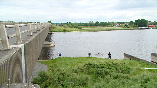 The body of a man was discovered partially submerged in the River Shannon in an area known as Bogginfin