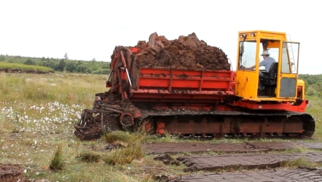Bog owners there say they have an established right to cut turf Bog owners there say they have an established right to cut turf