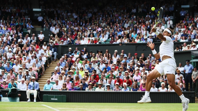 Nadal won 4-6 7-6(8-6) 6-4 6-4 in two hours 44 minutes