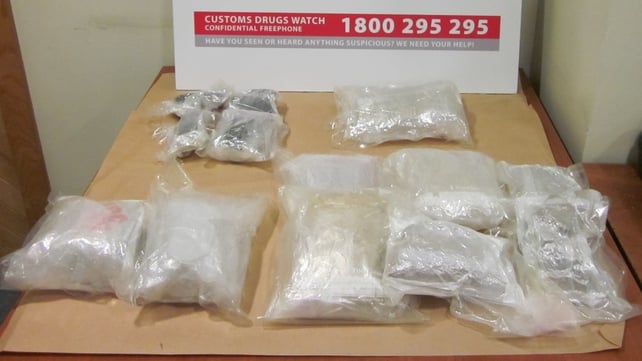 Revenue seized 2.7kg of heroin, 1.1kg of ecstasy, almost 1km of cannabis resin and 0.2kg of LSD tablets Revenue seized 2.7kg of heroin, 1.1kg of ecstasy, almost 1km of cannabis resin and 0.2kg of LSD tablets