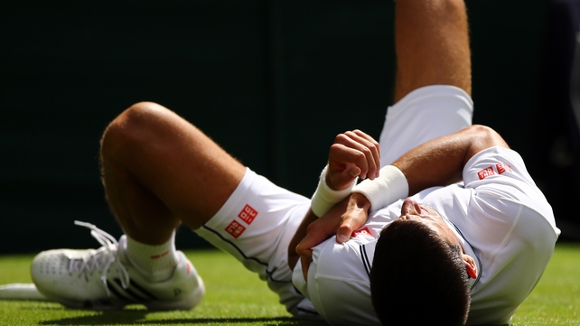 But he recovered after a medical break